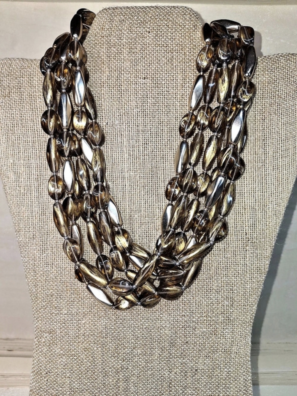 Statement Beaded Necklace